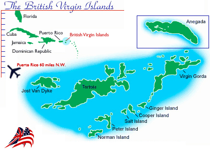 Caribbean virgin islands