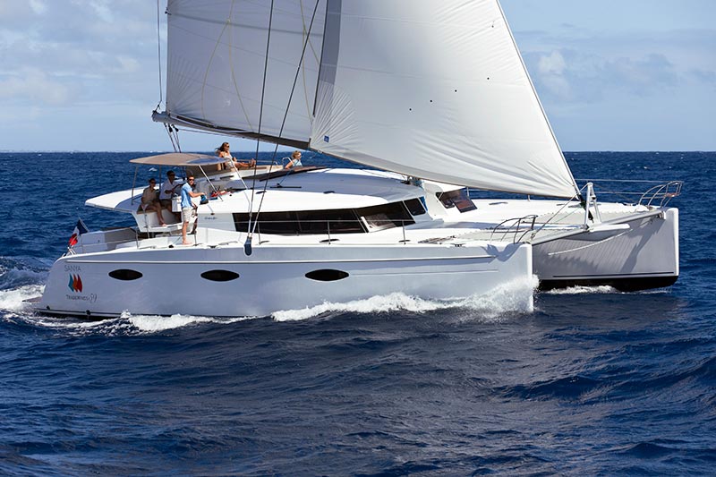 luxury catamaran rental caribbean