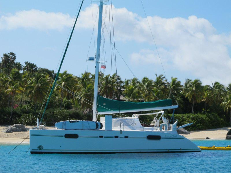 Catamaran Green Flash